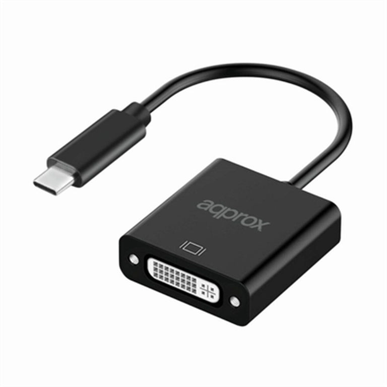 USB-C-zu-DVI-Adapter! APPC51 Schwarz