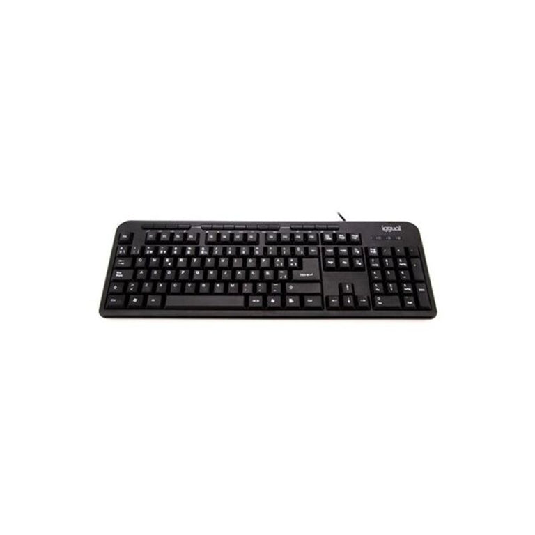 iggual CK-BASIC-120T QWERTY USB Schwarz Mono-Tastatur (1 Stück)