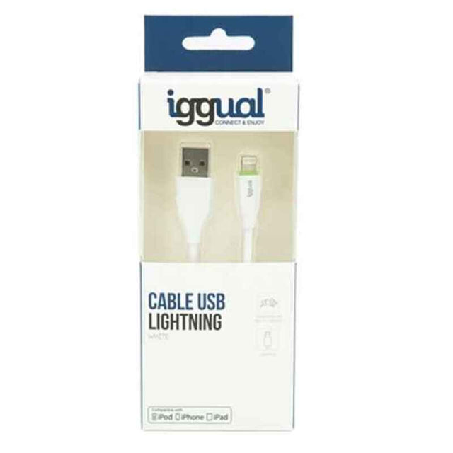 Lightning-Kabel igual IGG316955 1 m weiß