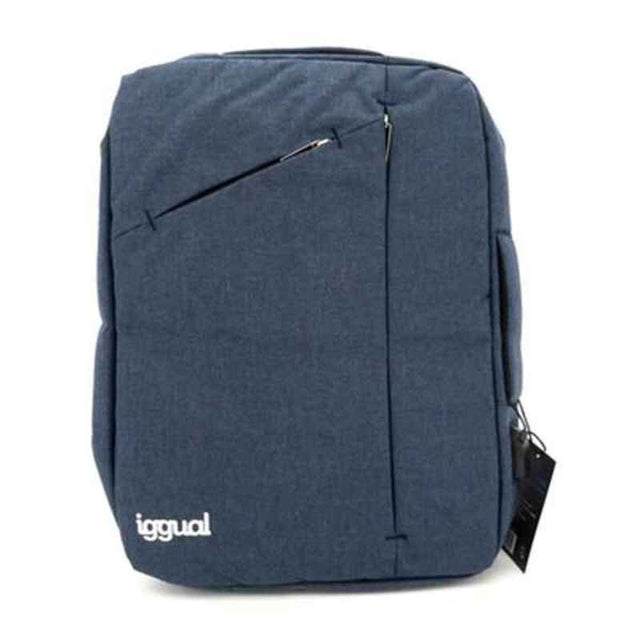 Laptop-Rucksack iggual Adaptive Work 15,6" Wasserdicht Anti-Diebstahl Blau