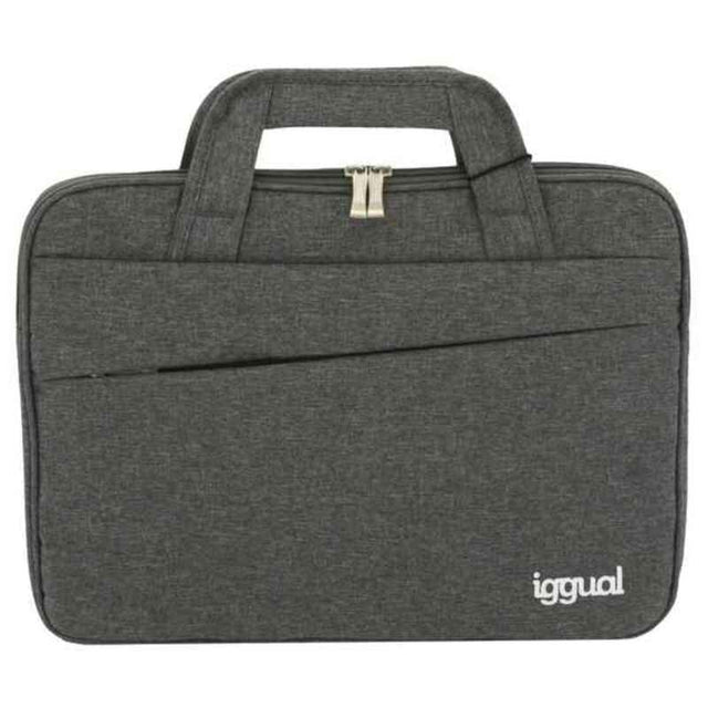 iggual Smart Business 15,6" Laptop-Aktentasche, wasserdicht, Grau