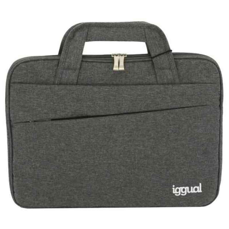 iggual Smart Business 15,6" Laptop-Aktentasche, wasserdicht, Grau