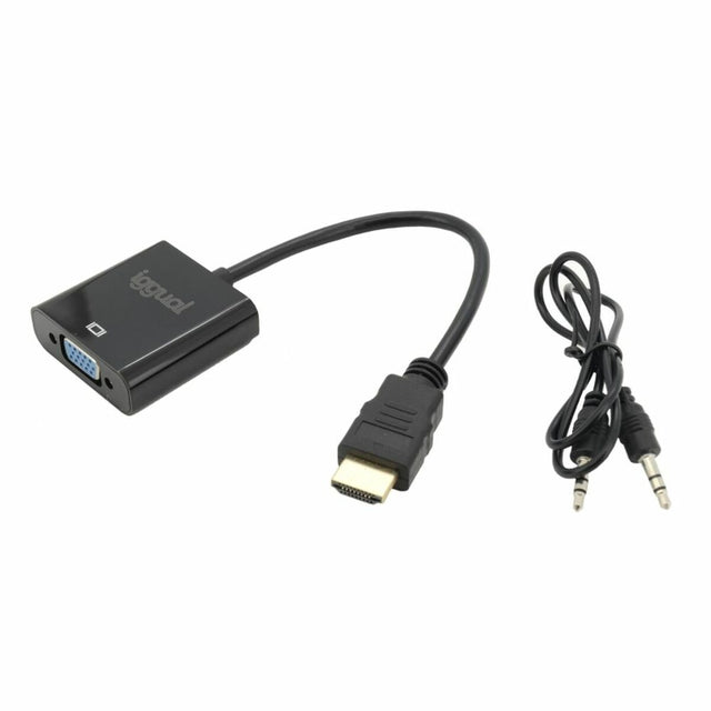 HDMI-Kabel igual IGG317303 WUXGA Schwarz