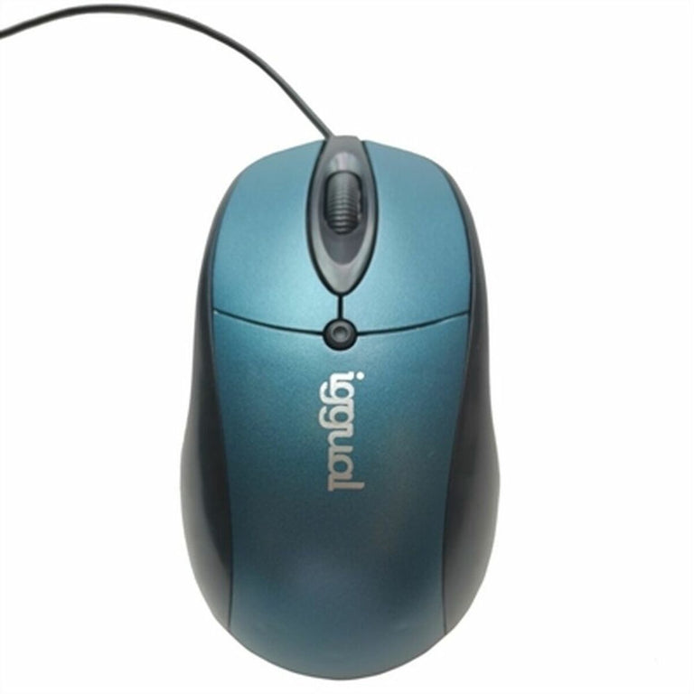 iggual Maus COM-ERGONOMIC-XL 800 dpi Blau