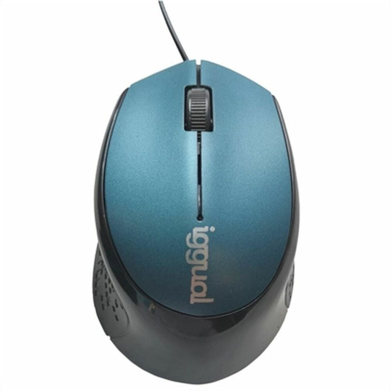 Iggual-Maus COM-ERGONOMIC-R 800 dpi Blau