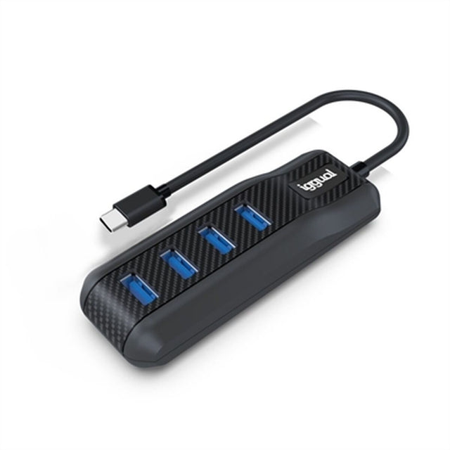 USB-Hub 4 Ports iggual IGG317914