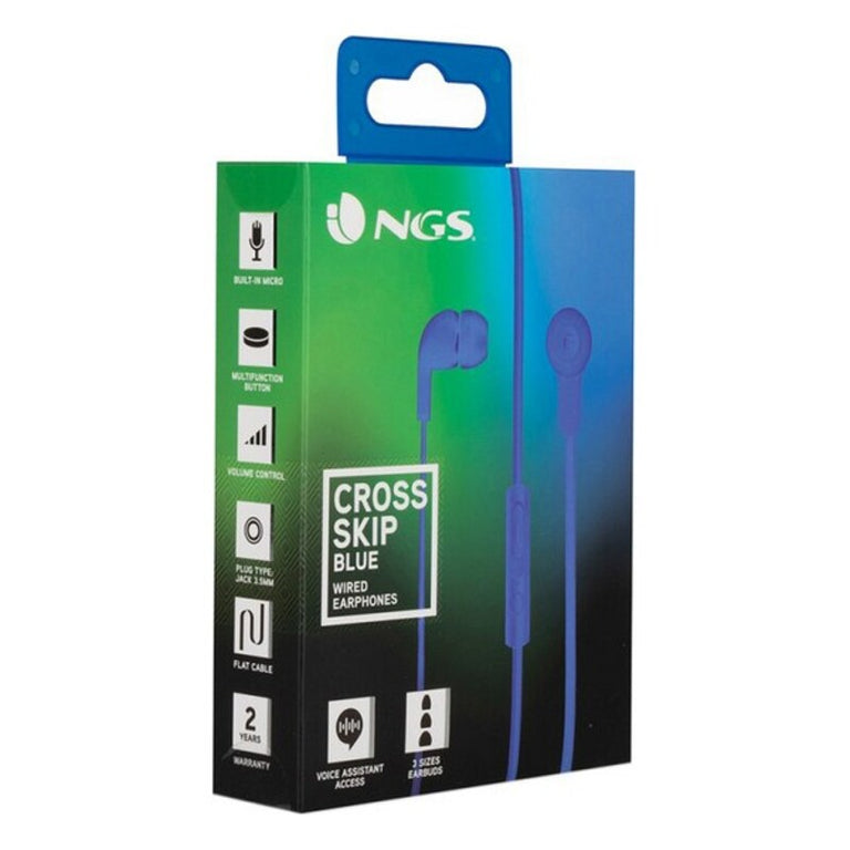 Auriculares de Botón NGS Cross Kip (1,2 m)