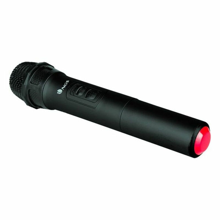 Micrófono Karaoke NGS ELEC-MIC-0013 261.8 MHz 400 mAh Negro (Reacondicionado A)