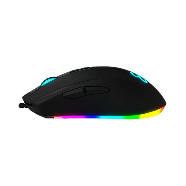 Ratón Gaming con LED Newskill Helios RGB 10000 dpi Negro