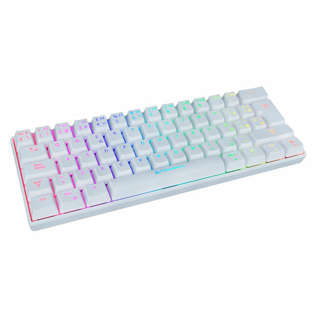 Teclado Gaming Newskill NS-KB-PYROS-IVO-RED RGB