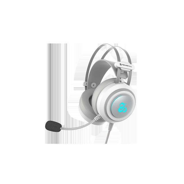 Auriculares con Micrófono Newskill Drakain Blanco 2,4 m