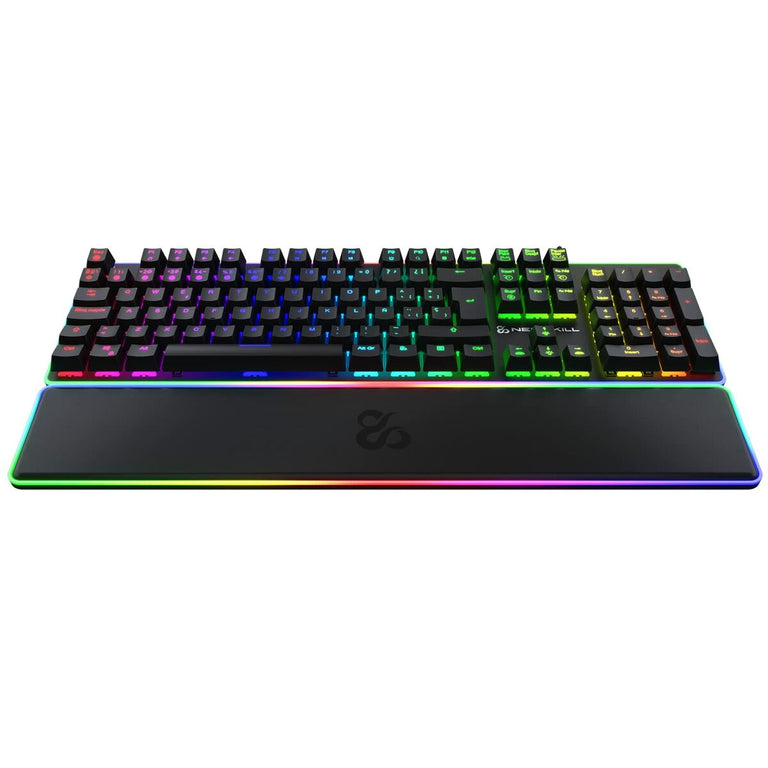 Teclado Gaming Newskill Gungnyr Pro Qwerty Español Negro LED RGB