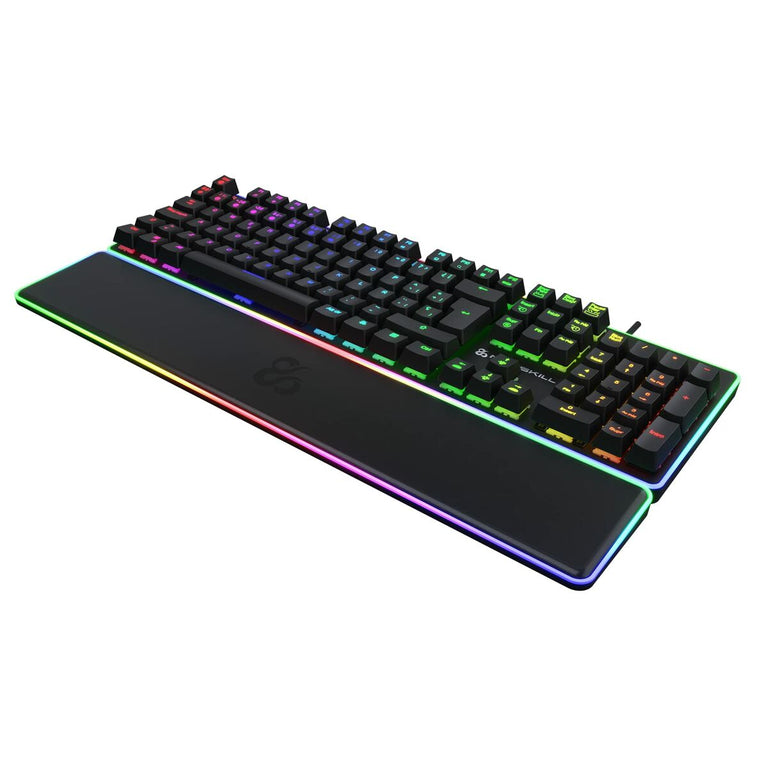 Teclado Gaming Newskill Gungnyr Pro Qwerty Español Negro LED RGB