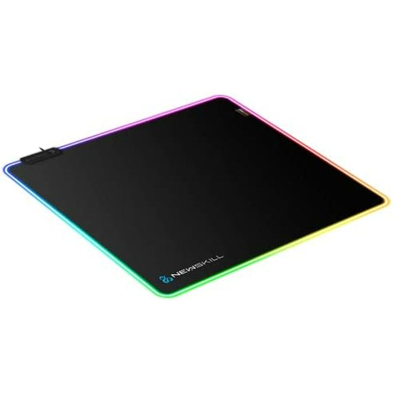 Alfombrilla Gaming con Iluminación LED Newskill Themis Pro RGB Negro