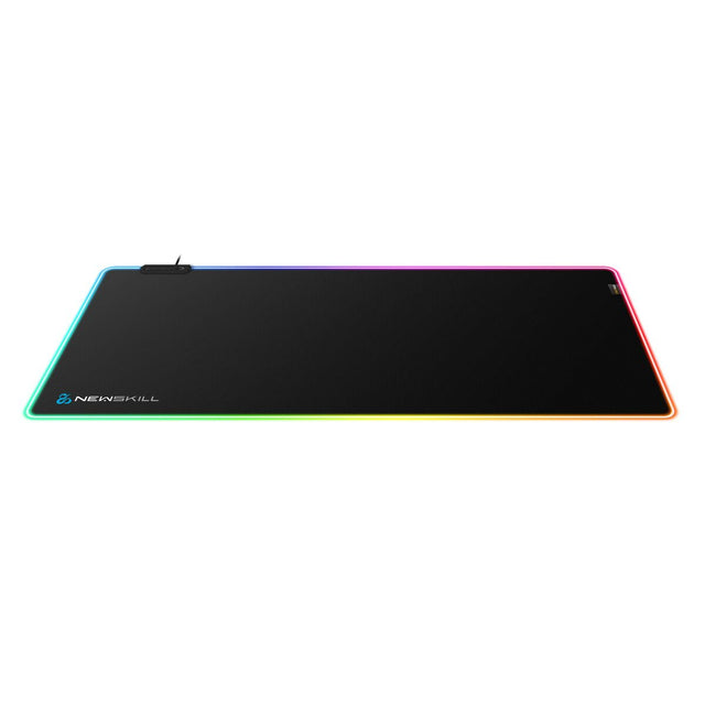 Alfombrilla Gaming con Iluminación LED Newskill Themis Pro RGB Negro