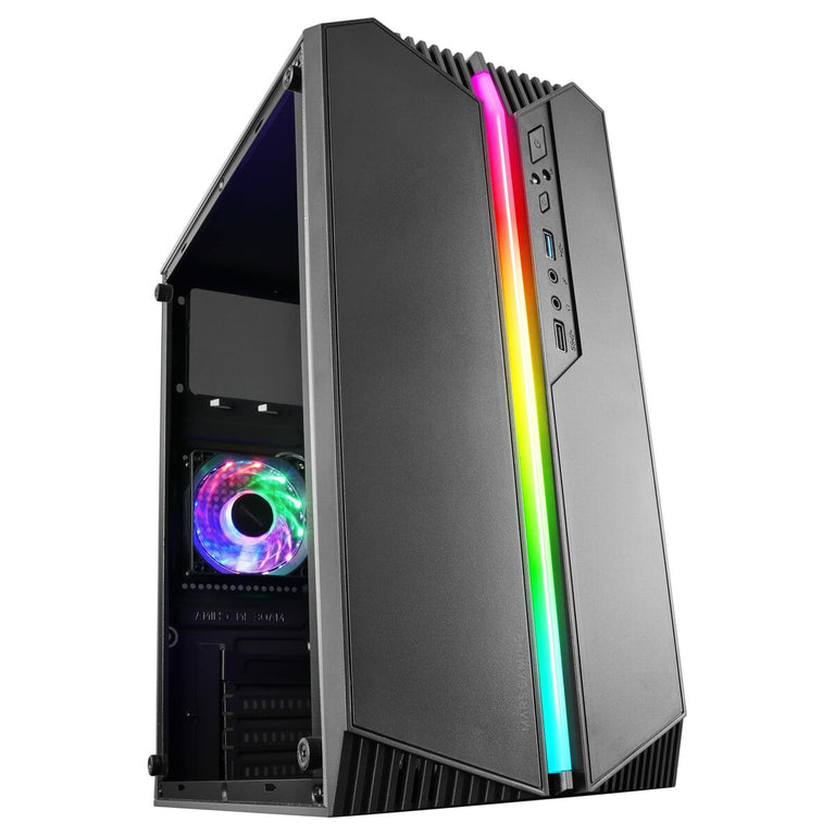 Caja Semitorre ATX Mars Gaming MC-S1 Negro