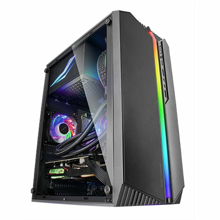 Caja Semitorre ATX Mars Gaming MC-S1 Negro