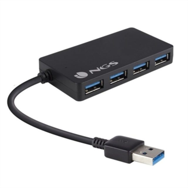 NGS IHUB3.0 USB-Hub 480 Mbit/s Schwarz