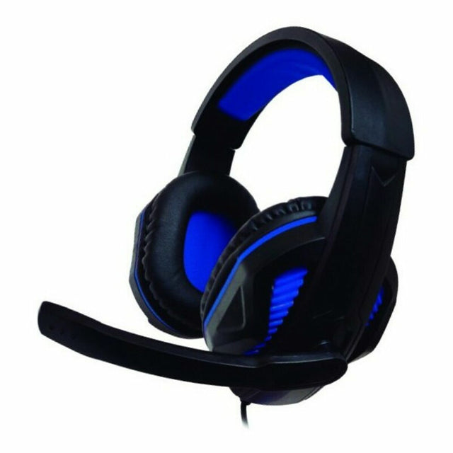 Gaming-Kopfhörer mit Mikrofon PS4/Xbox Nuwa ST10 Schwarz Blau