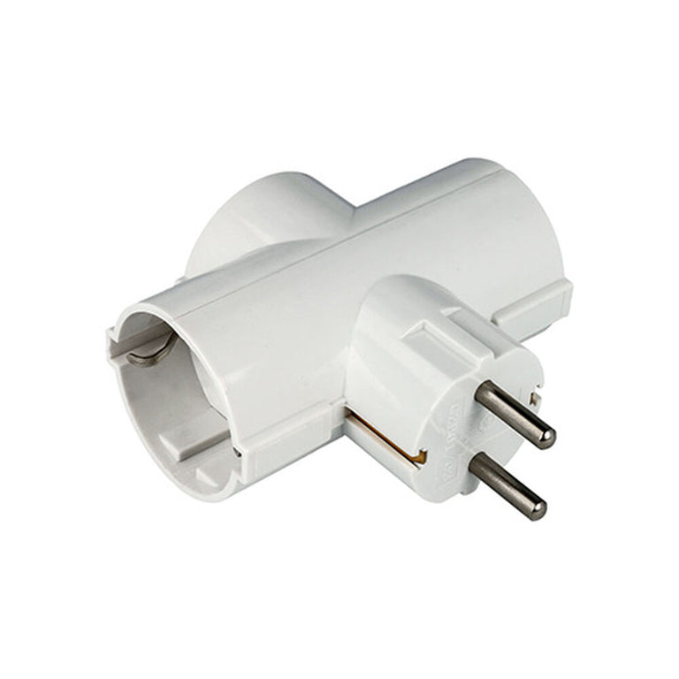 Adaptador de Red NIMO Schuko 16A 250V Blanco