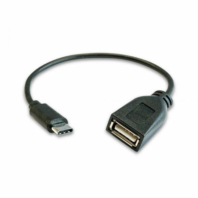 Adaptador USB-C 3GO C135 20 cm Negro