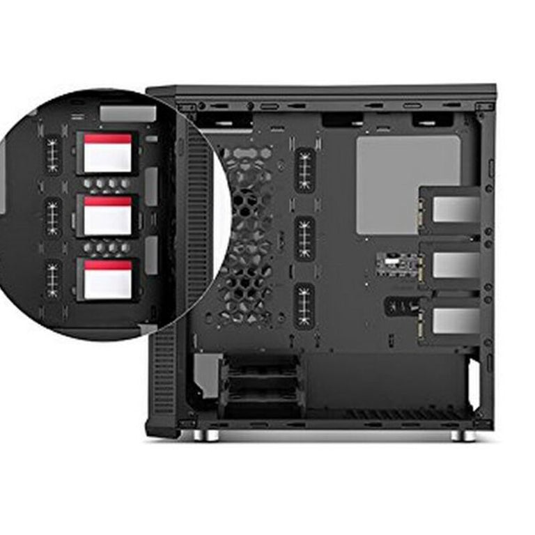 Caja Semitorre ATX NOX NXHUMMERTGX RGB