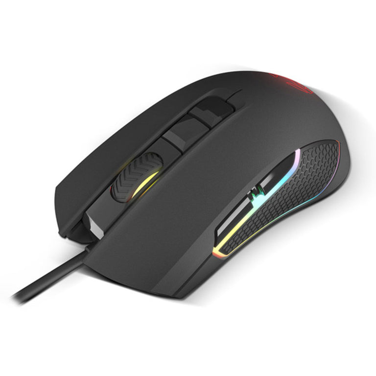 <transcy>Souris de jeu noire Krom KOLT 4000 DPI avec LED</transcy>