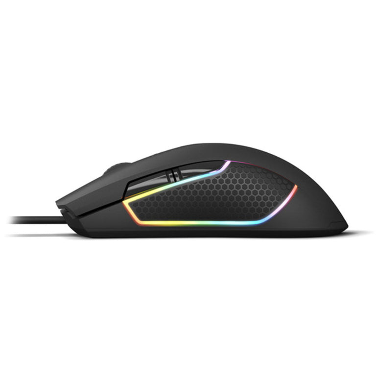 <transcy>Souris de jeu noire Krom KOLT 4000 DPI avec LED</transcy>