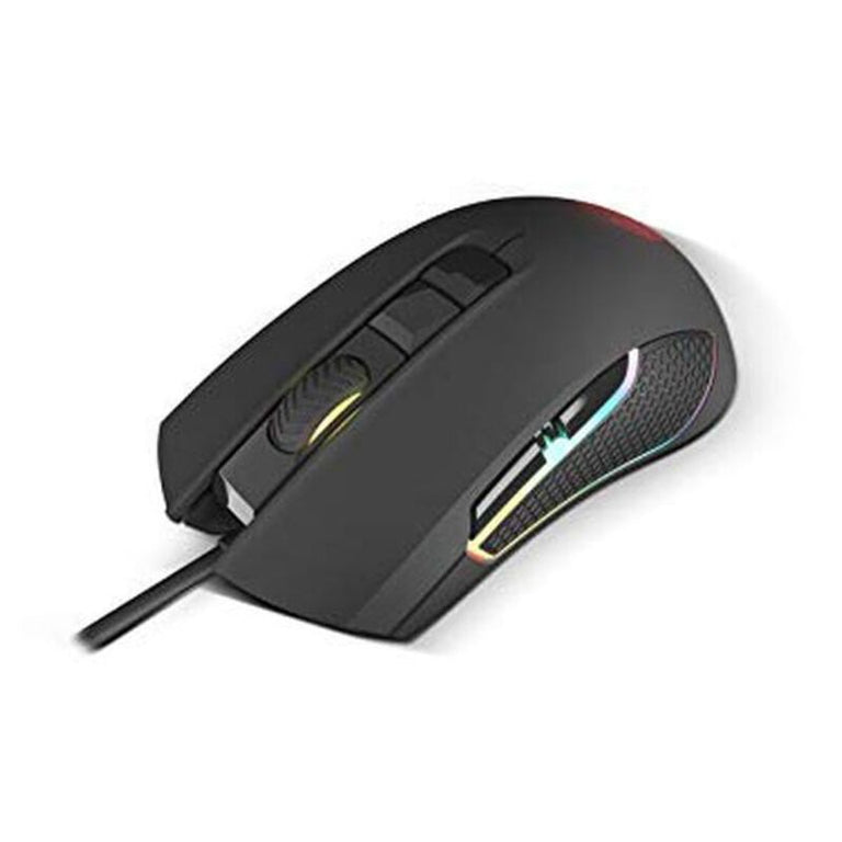 <transcy>Souris de jeu noire Krom KOLT 4000 DPI avec LED</transcy>