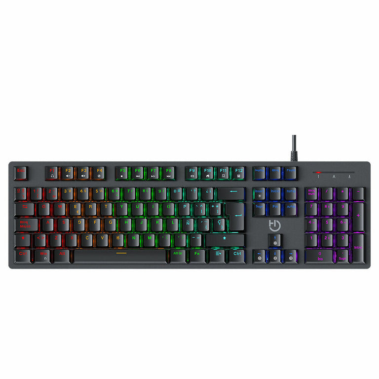 Hiditec GKE010004 Schwarze Tastatur