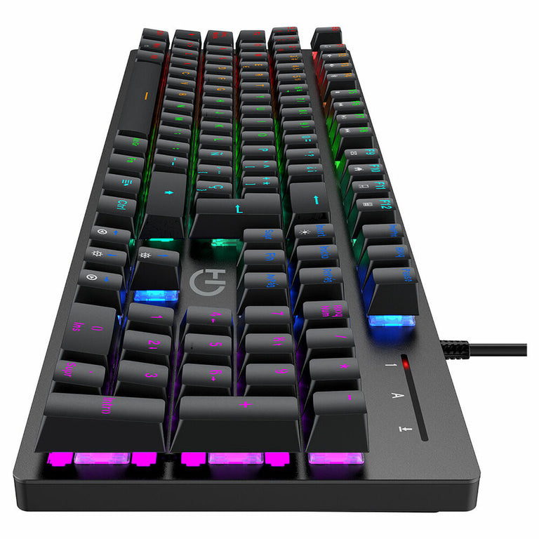 Hiditec GKE010004 Schwarze Tastatur