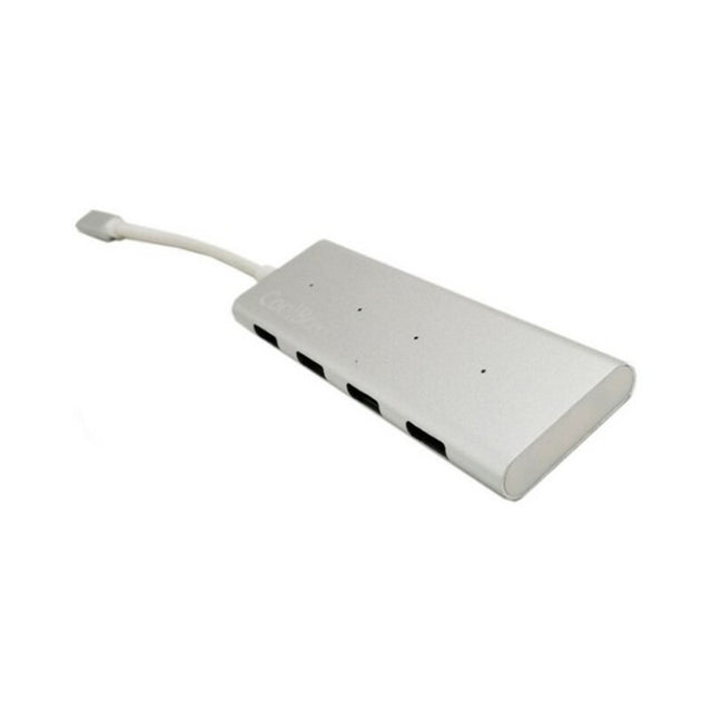 CoolBox COO-HUC4U3 Weißer USB-Hub (4 Ports)