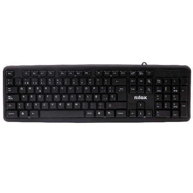 Teclado Nilox NXKBE000002 Negro Español