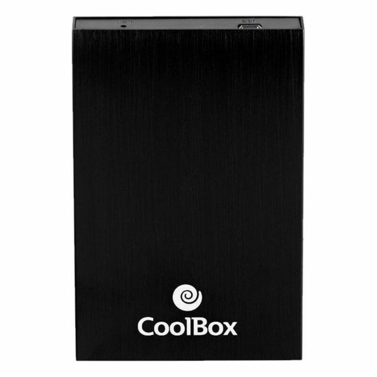 CoolBox COO-SCA-2512 Schwarzes Festplattengehäuse