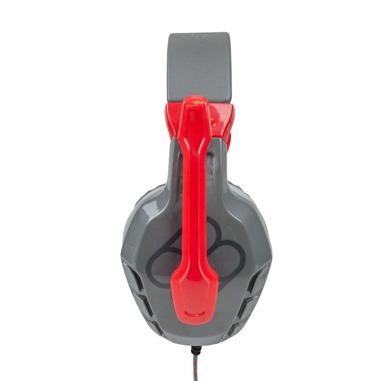 Auriculares con Micrófono FR-TEC HEADSAMUS Rojo Negro