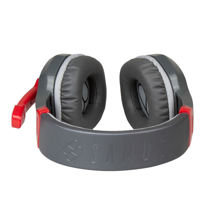 Auriculares con Micrófono FR-TEC HEADSAMUS Rojo Negro