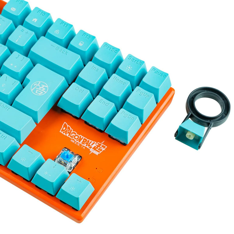 Teclado Gaming FR-TEC DBPCKEYGO Qwerty Español Azul