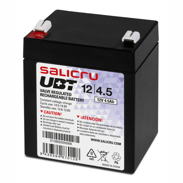 Batterie für USV Salicru UBT 12/4,5 VRLA 4,5 Ah 12V