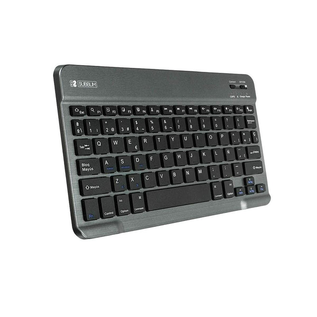 Subblim SUB-KBT-SM0002 Qwerty Spanische Tastatur Grau