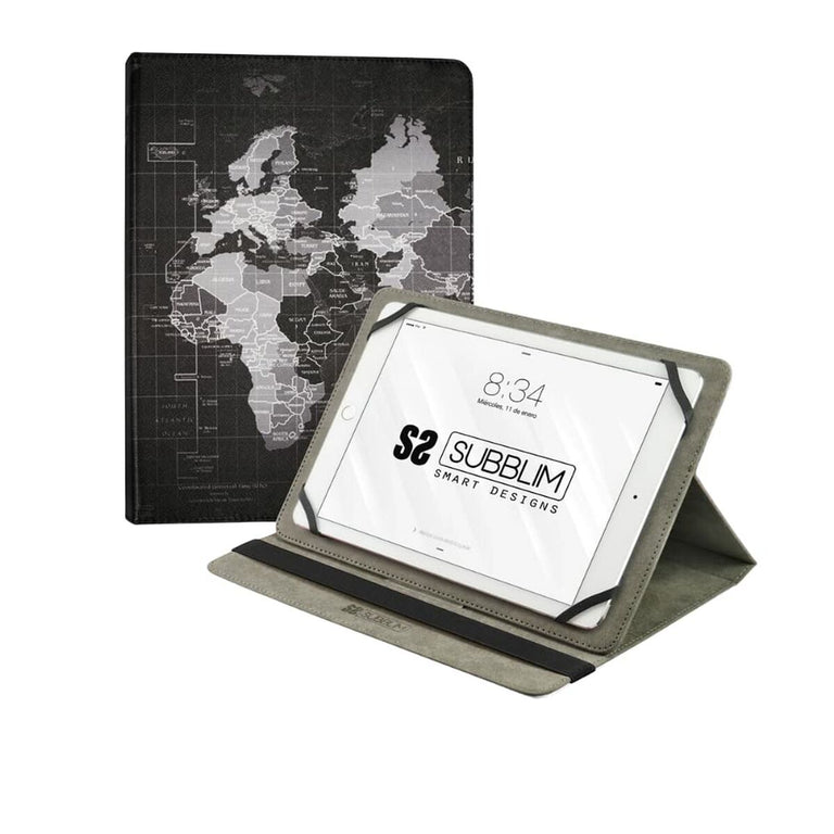 Subblim TRENDY CASE WORLD MAP 10,1" Tablet-Hülle