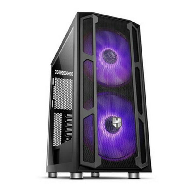 Micro ATX / Mini ITX / ATX NOX NX Hummer Nova RGB Mid-Tower-Gehäuse Ø 20 cm Schwarz