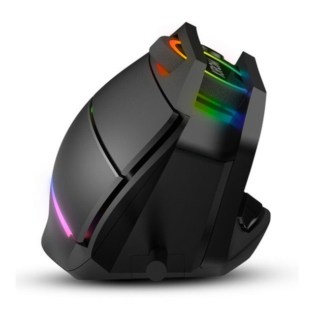 <transcy>Souris de jeu Krom Kaox 6400 dpi RGB noire avec LED</transcy>