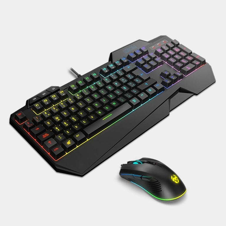 Teclado y Ratón Gaming Krom KRUSHER RGB