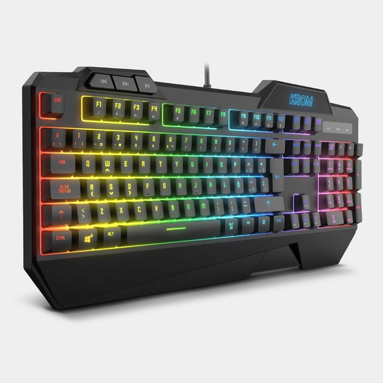 Teclado y Ratón Gaming Krom KRUSHER RGB