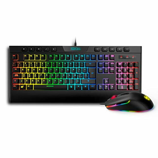 Teclado y Ratón Gaming Krom KALYOS RGB