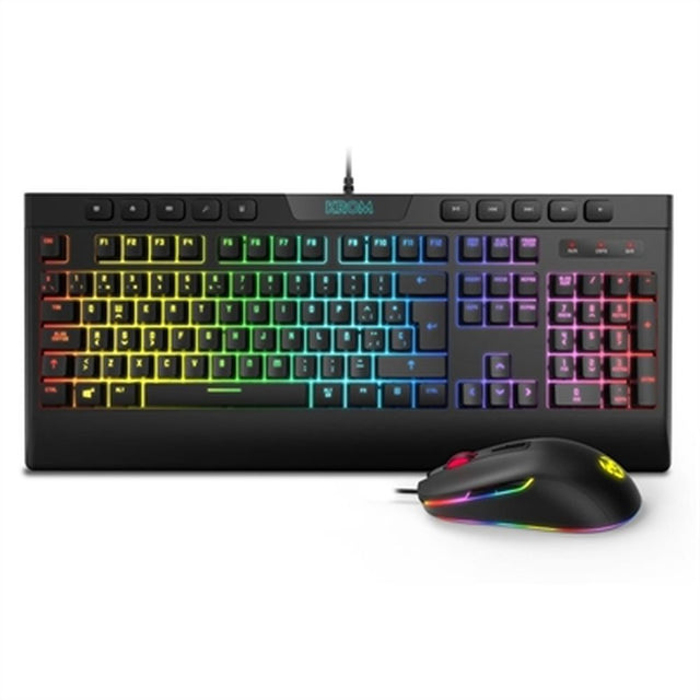 Teclado y Ratón Gaming Krom KALYOS RGB