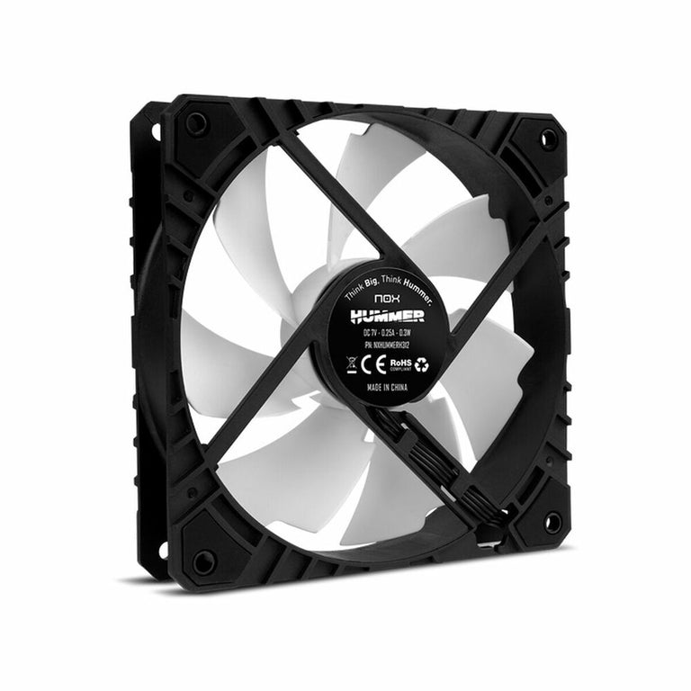 Ventilador de Caja NOX H-FAN PRO Blanco 2200 rpm Ø 12 cm