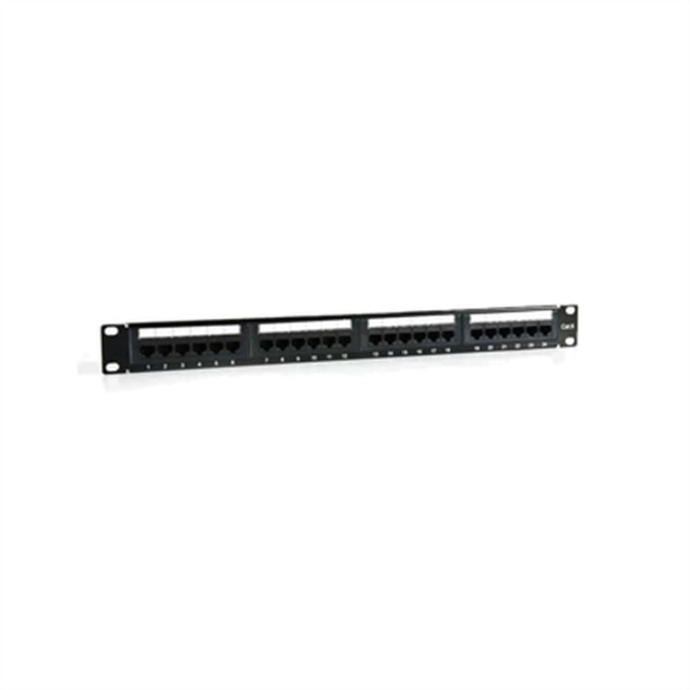 Patchpanel 24 Ports UTP Kategorie 6 2LAN ARAP19C624UTP 19"