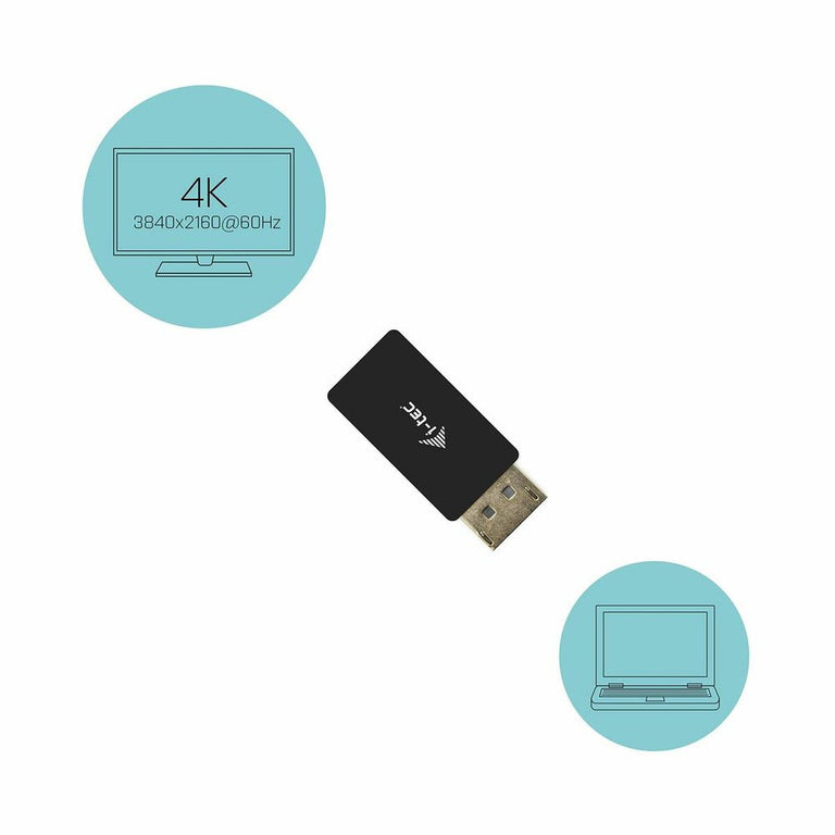 Adaptador DisplayPort a HDMI i-Tec DP2HDMI4K60HZ