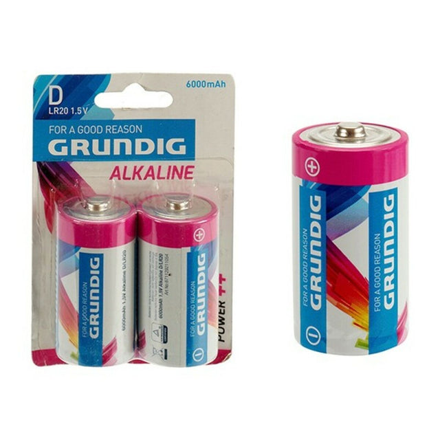 Pilas Grundig LR20 6000 mAh (2 pcs)